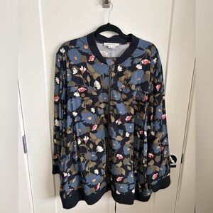 Floral Bomber Jacket and pants